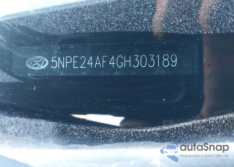 2016 Hyundai Sonata Se z USA, uszkodzony, nr VIN 5NPE24AF4GH303189